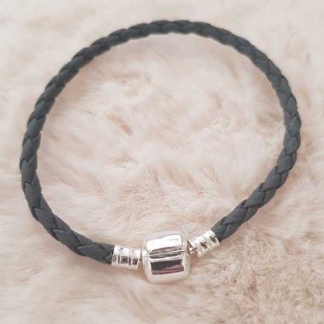 Europese Clip Armband Gewoon 01 VAN 15 TOT 23 CM Grijs