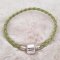 Europese Gevlochten Clip Armband Gewoon 02 VAN 15 TOT 23 CM Groen