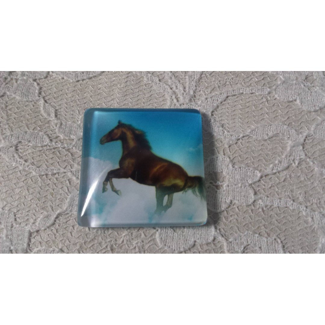 vierkante glazen cabochon 30mm 002 