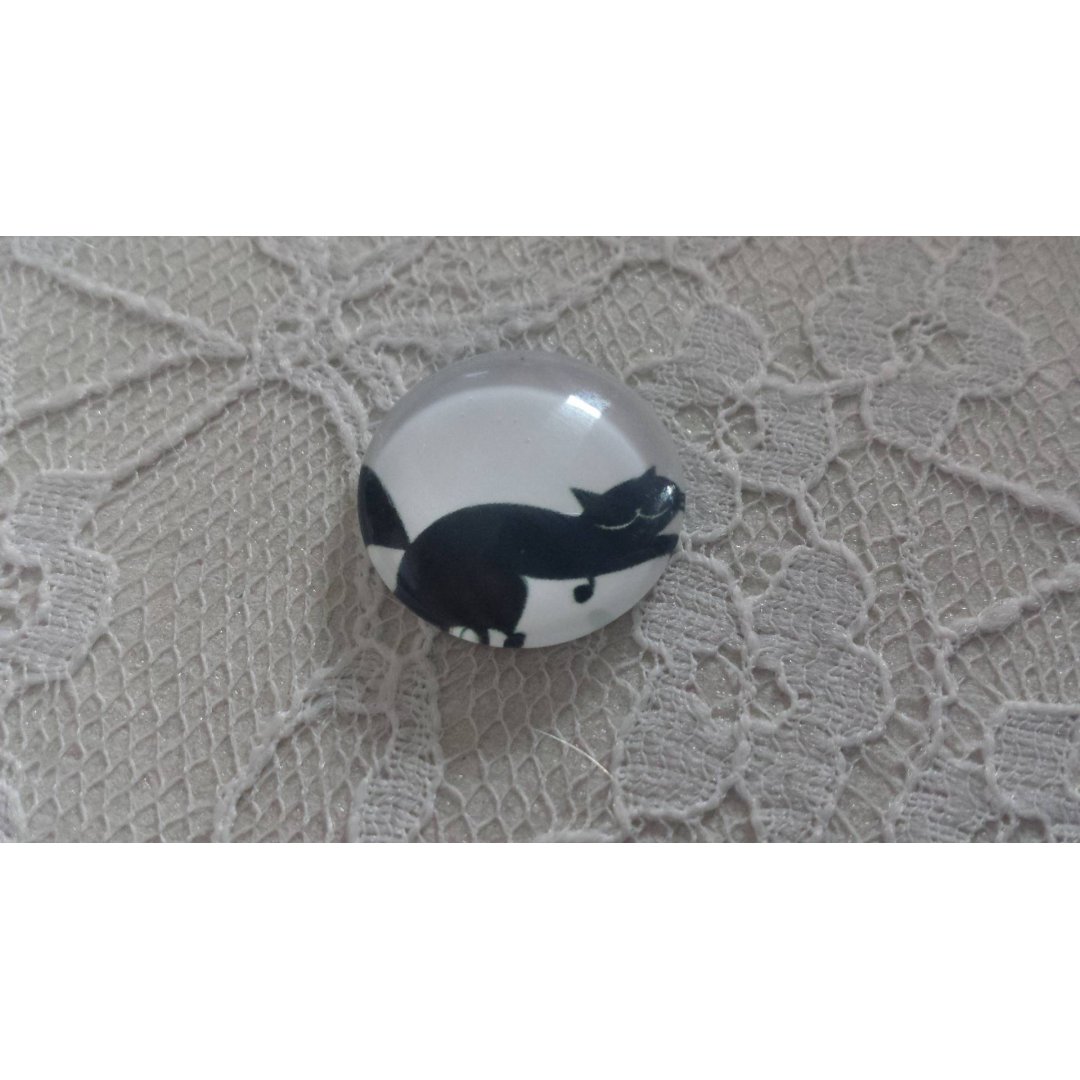 rond glas cabochon 25mm cat 003 