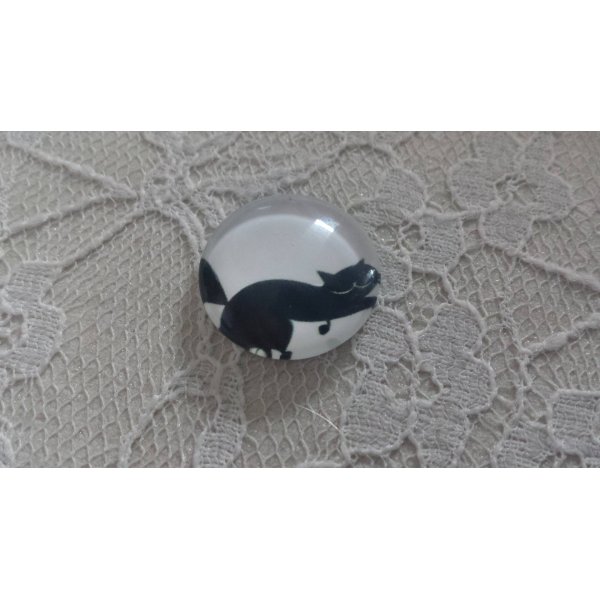 rond glas cabochon 25mm cat 003 