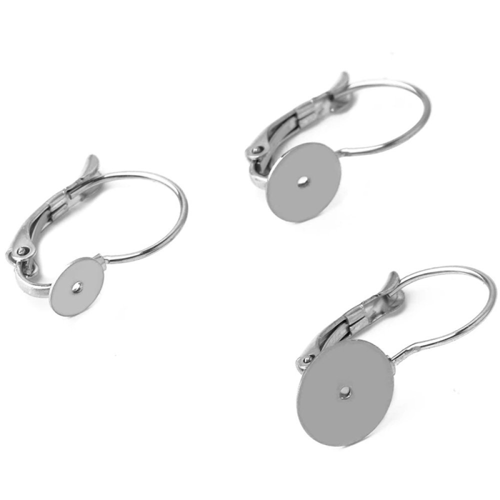 roestvrijstalen oorbelhouder 08 mm N°08