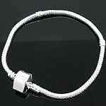 Europese slangenketting armband 3 mm gemagnetiseerd van 17 tot 23 cm