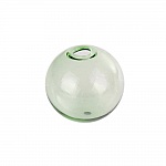 10 Glazen bollen rond 12mm Groen om te vullen