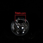 Glazen bollen rond 12mm 20 stuks om te vullen