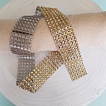 Strass Lint N°05 Goud per 0,50 cm.