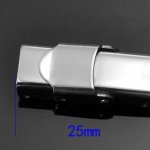 Klauwklem voor leer 08 mm breed