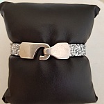 Zamak haaksluiting voor leer 10 mm