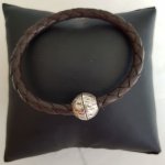 Magnetische zamak sluiting voor leer Rond 05 mm