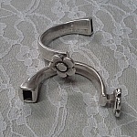 Halve armband in Zamak 10 mm x 05 mm