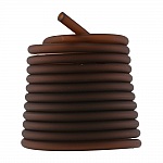 1 meter Pvc hol koord 3 mm karamel