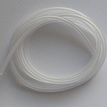 1 meter Pvc Holle Koord 5 mm Wit
