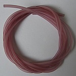 1 meter Pvc holle koord 5 mm Plum