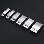 Leren Klauwsluiting 10 mm breed Geborsteld
