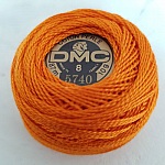 Borduurkatoenen kralen op een klosje, DMC nr. 8 - 10 g