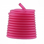 1 meter Pvc Holle Koord 6,5 mm Fushia Medium
