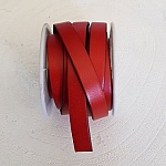 Rood kalfsleer N°2 10 mm bij 20 cm Glad