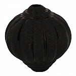 Parel Lucite Lampion Vorm Gestreept Zwart