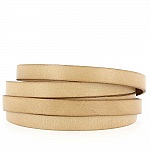 Geschuurd kalfsleer 10 mm glad per 20 cm