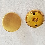18mm Ronde Gouden Knop N°03