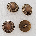 Knop nr. 15, 15 mm Rond