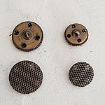 Knop nr. 18, 21 mm Rond