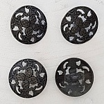 Knop nr. 19, 32 mm rond