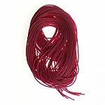 1 meter 1,5 mm Bordeaux PVC draad.