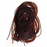 1 meter 1,5 mm karamel PVC draad.