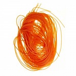 1 meter oranje PVC-draad van 1,5 mm.