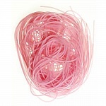 1 meter 1,5 mm roze PVC draad.