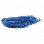 1 meter Turquoise PVC draad van 1,5 mm.