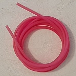 1 meter 2 mm hol pvc koord Fushia.