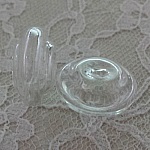 5 glazen bollen Plaat N°06 om te vullen