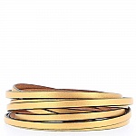 05 mm glad goudleer bij 20 cm