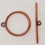 Knevelsluiting Rond Patroon Brons N°23