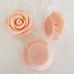 Synthetische bloem nr. 03-14 licht zalm