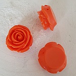 Synthetische bloem nr. 03-19 donker oranje
