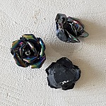 Fleur Faïence 20 mm N°02-03 Chroom