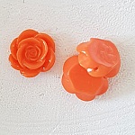Synthetische bloem 17 mm N°04-13 Oranje