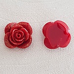 Synthetische bloem 20 mm N°05-11 Rood