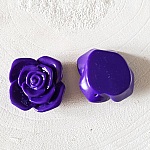 Synthetische bloem 37 mm N°06-08 Purper