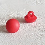 Fantasieknopen voor kinderen en baby's Demi Boule patroon N°04-03 Rood