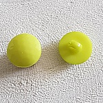 Fantasieknoopjes voor kinderen en baby's Plat facetpatroon nr. 05-04 Groen