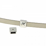 Doorgang 06 mm in Zamak N°19 Zilver