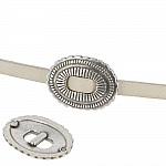 Doorgang 06 mm in Zamak N°35 Zilver