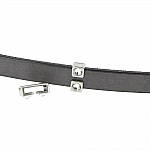 10 mm Zamak doorvoer N°23 Zilver