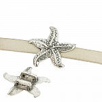 10 mm Zamak doorvoer N°51 Zilver