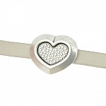 10 mm Zamak doorvoer N°52 Zilver