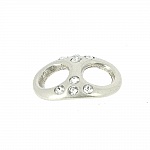 10 mm Zamak doorvoer N°55 Zilver